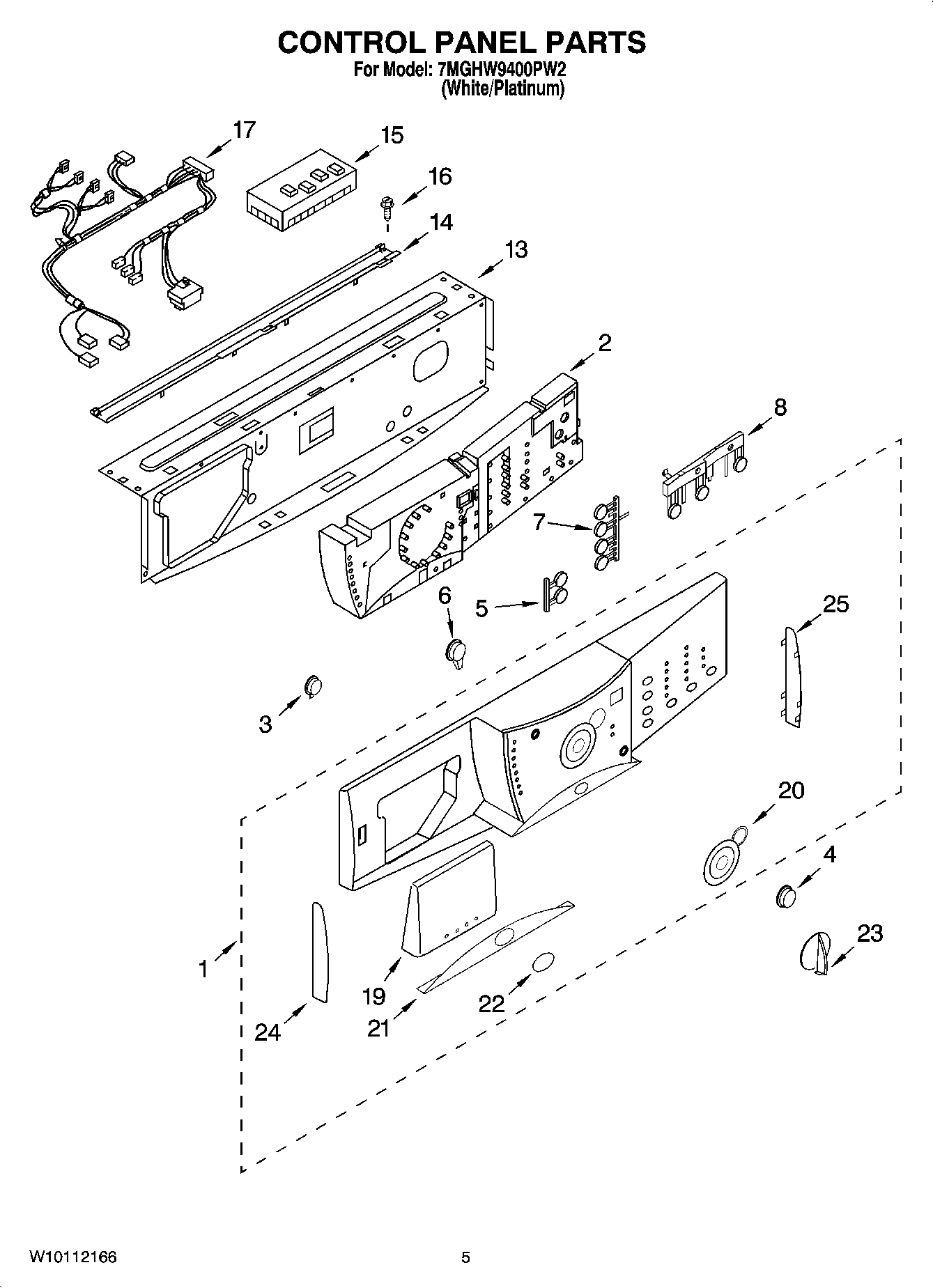03 - CONTROL PANEL PARTS