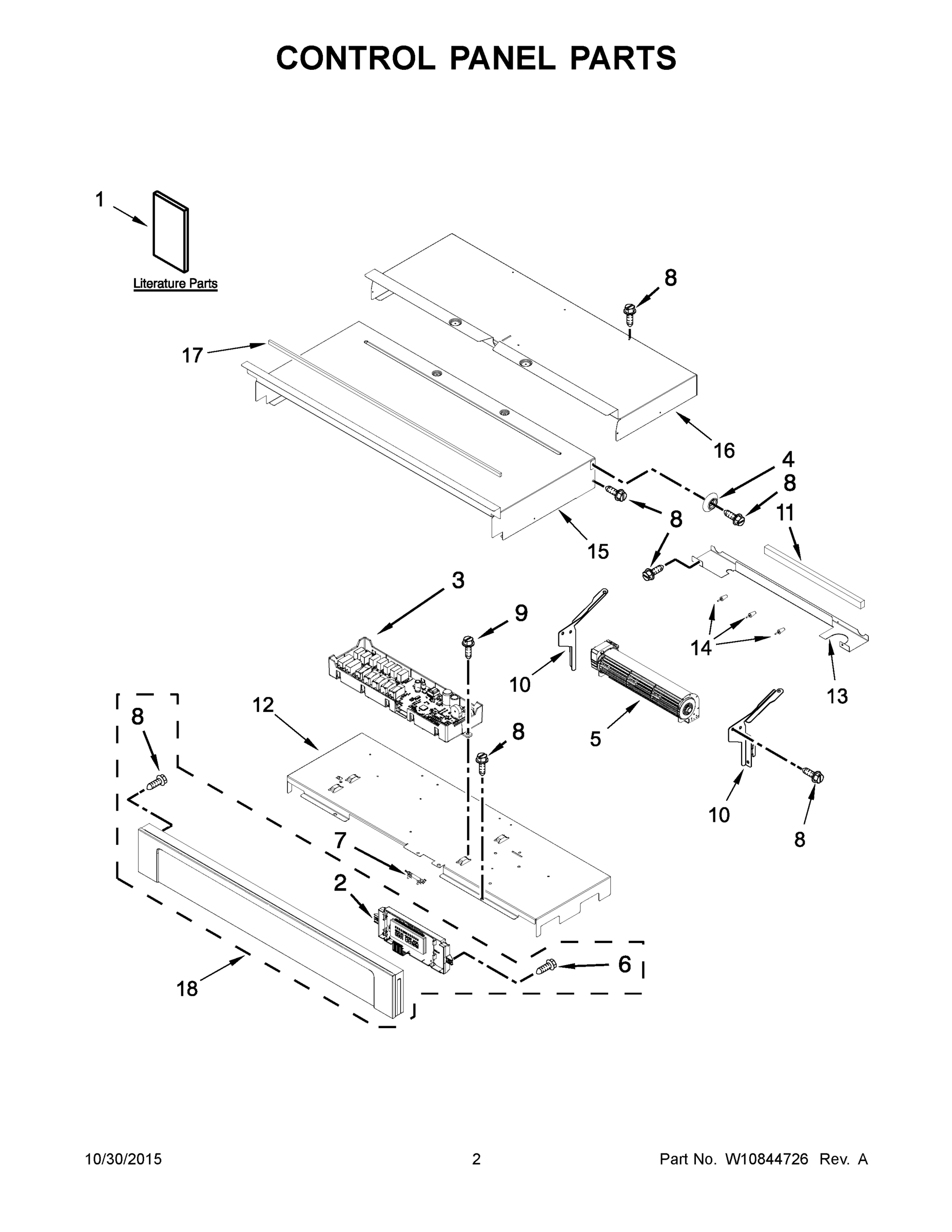 02 - CONTROL PANEL PARTS