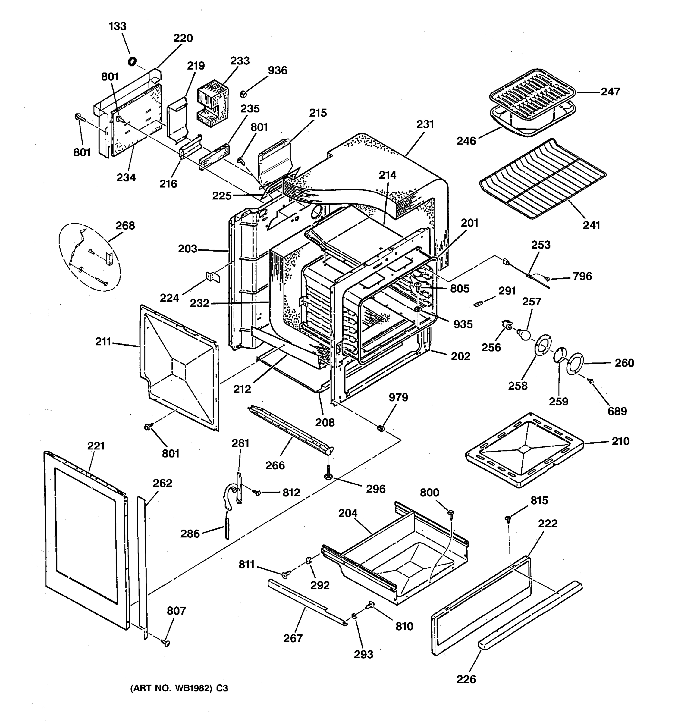 BODY & DRAWER PARTS