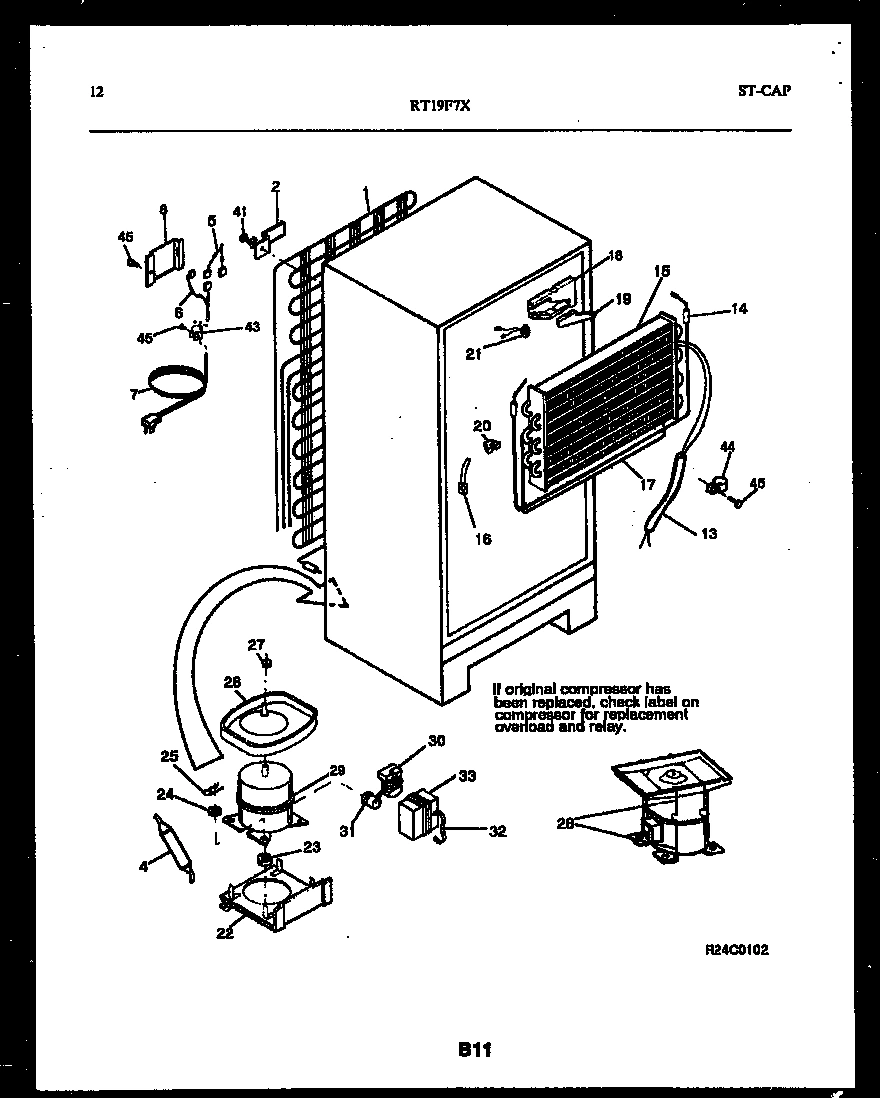 07 - SYSTEM AND AUTOMATIC DEFROST PARTS