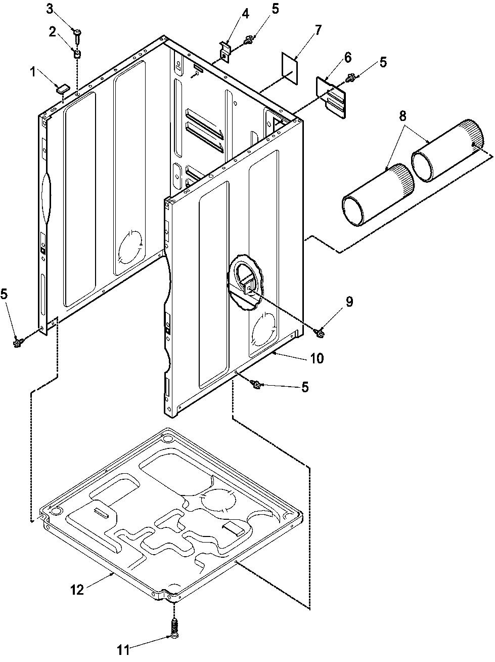 01 - CABINET AND BASE