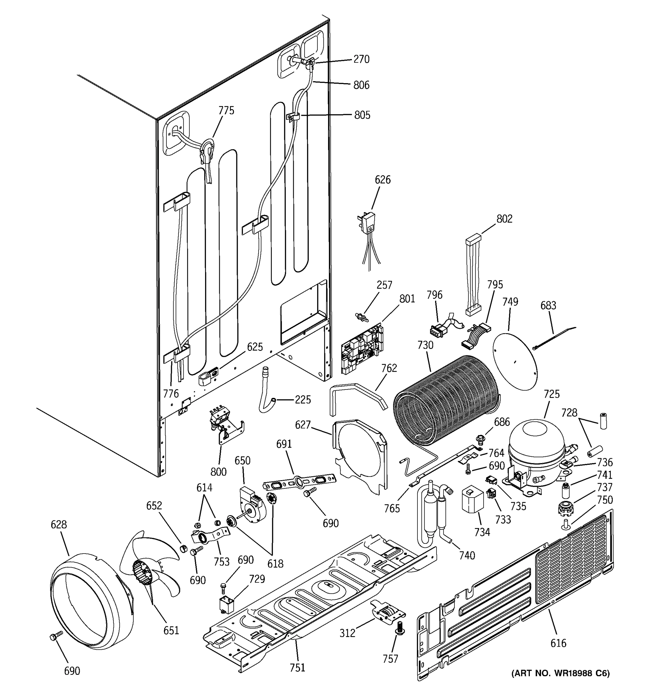 SEALED SYSTEM & MOTHER BOARD