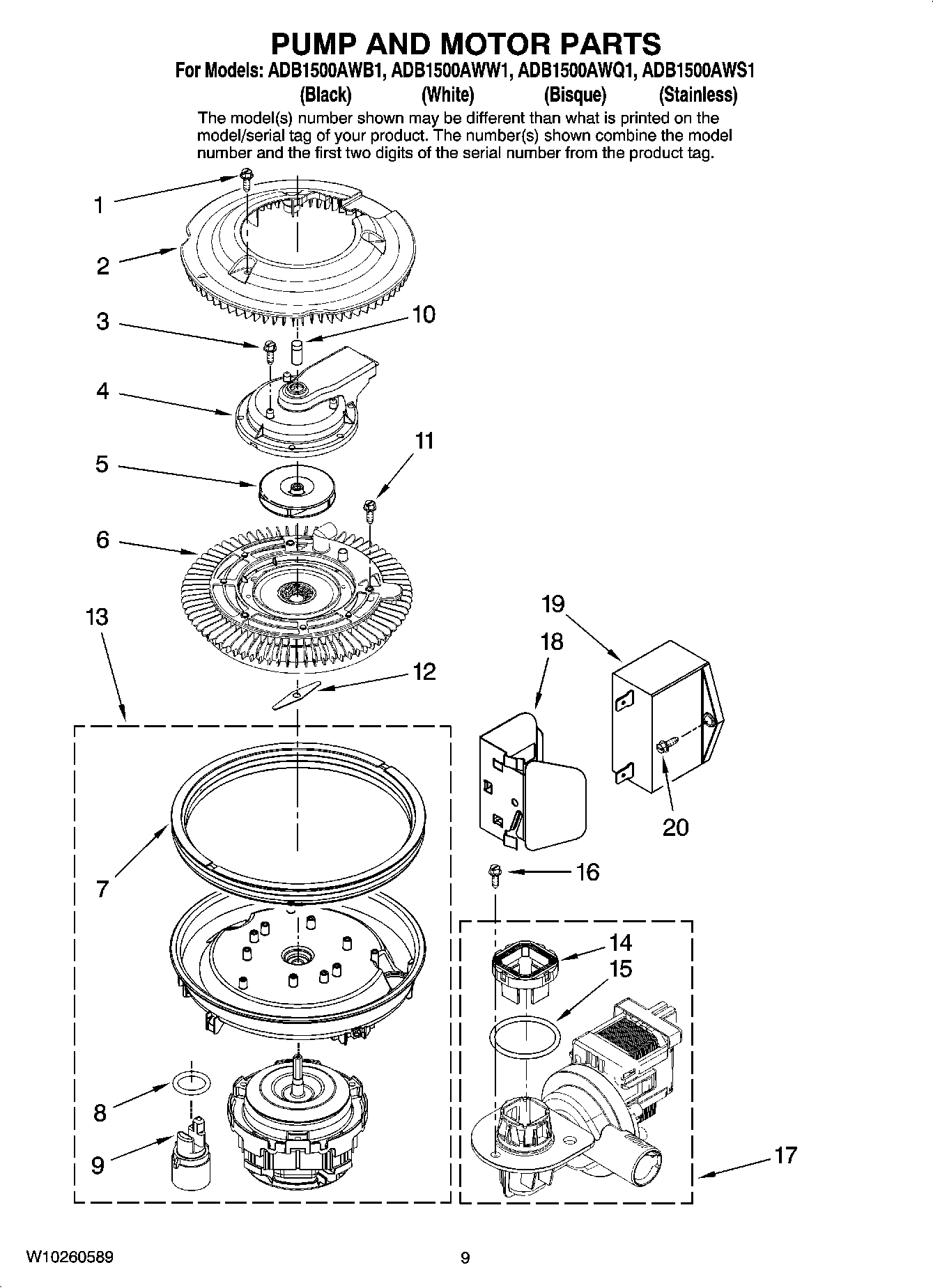 08 - PUMP AND MOTOR PARTS