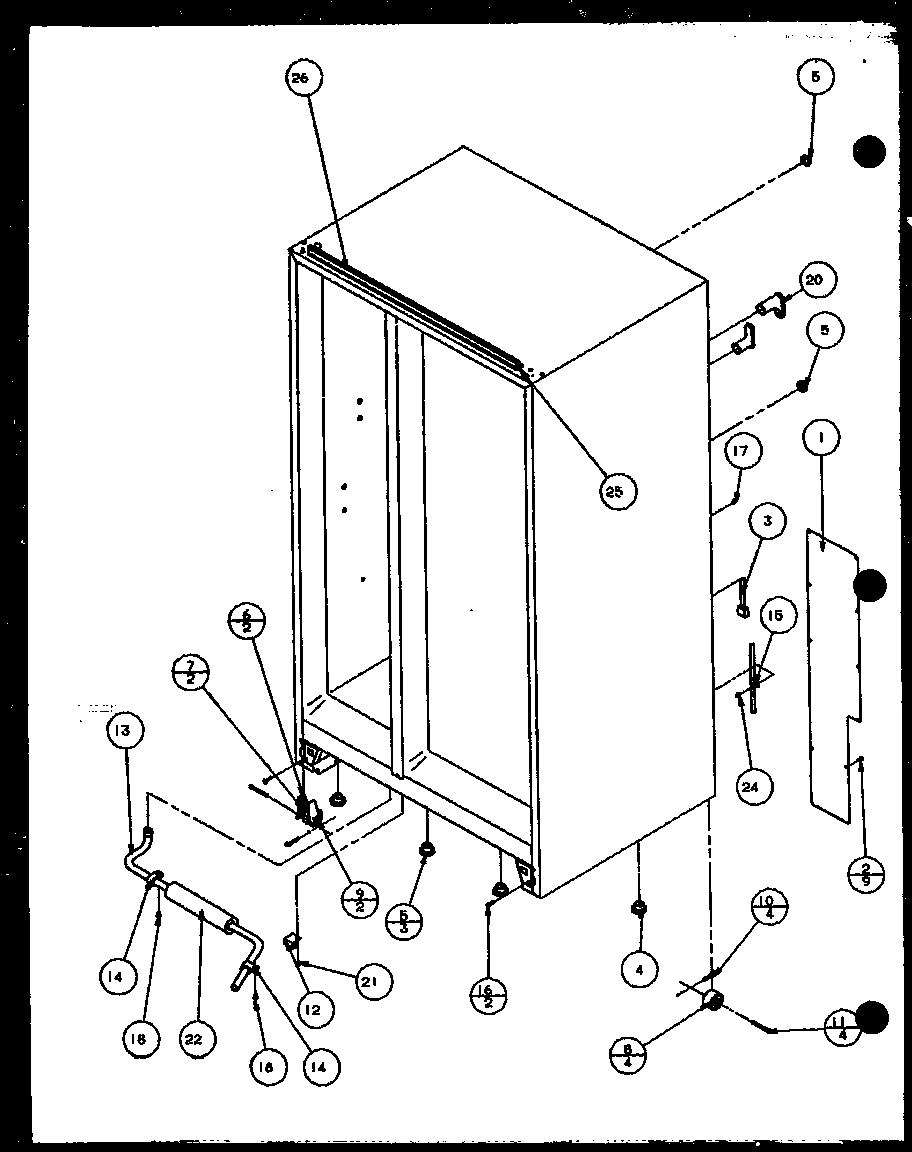 12 - ROLLERS AND BACK UNIT