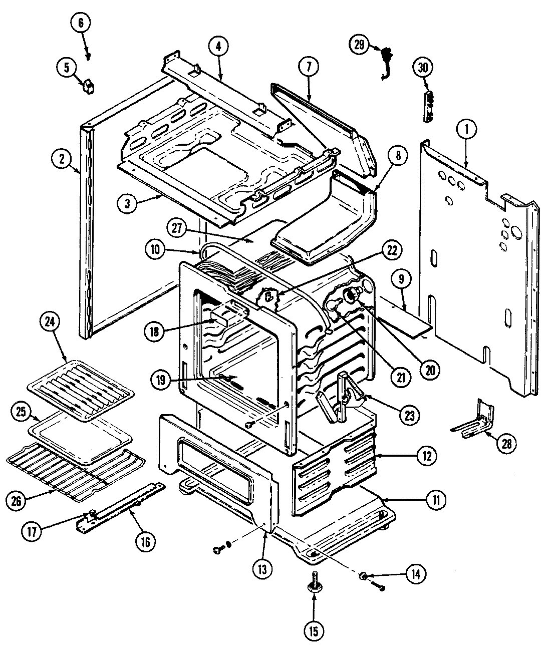 01 - BODY/OVEN