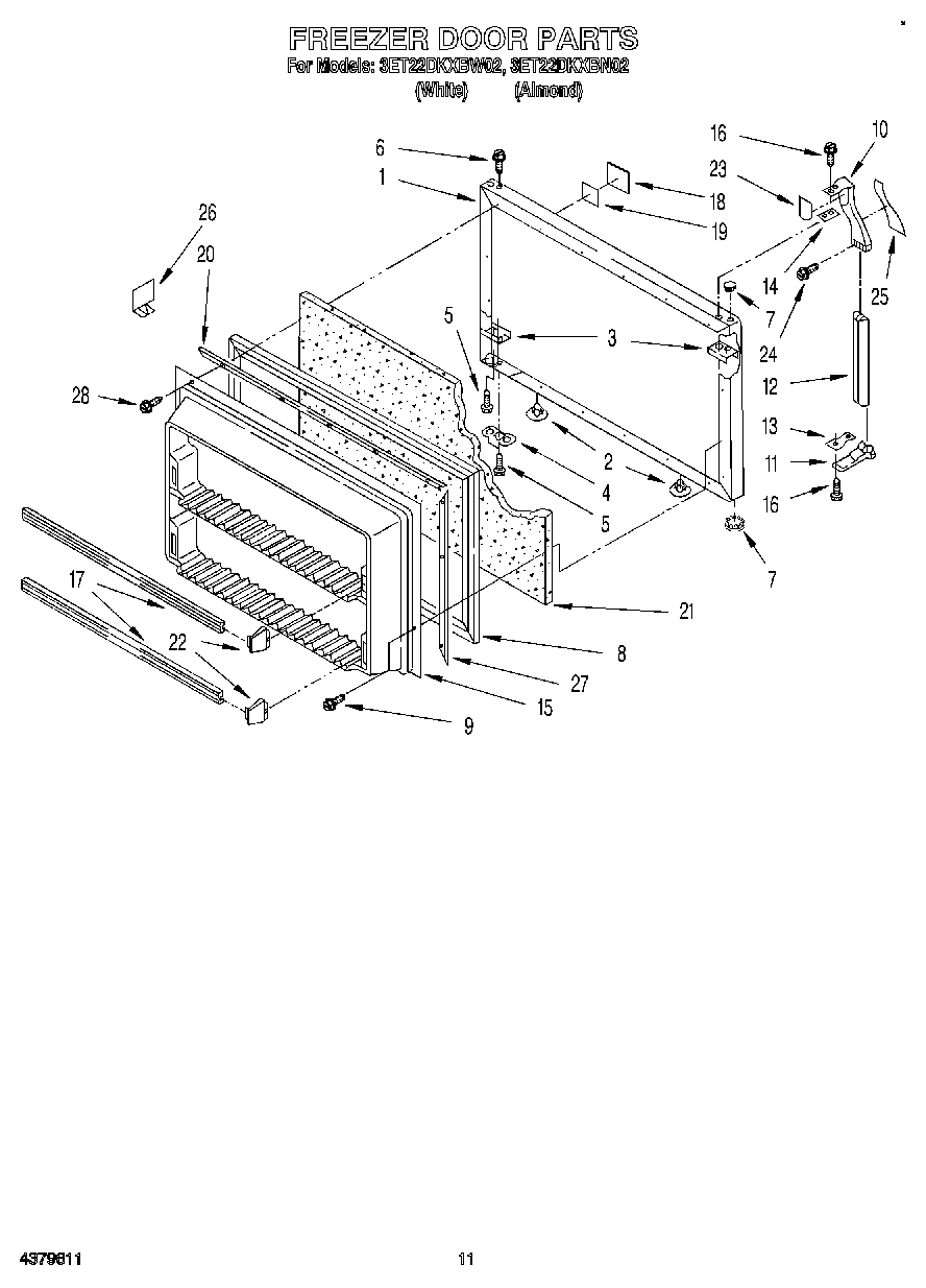 07 - FREEZER DOOR