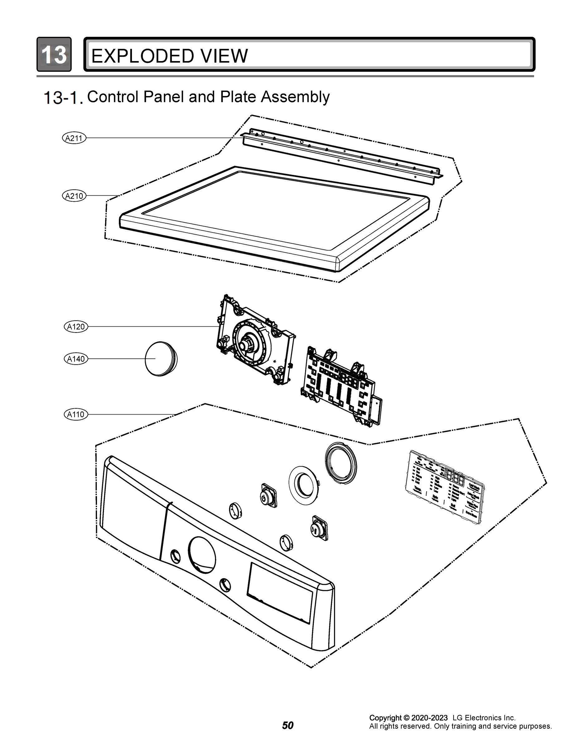 CONTROL PANEL AND PLATE ASSEMBLY