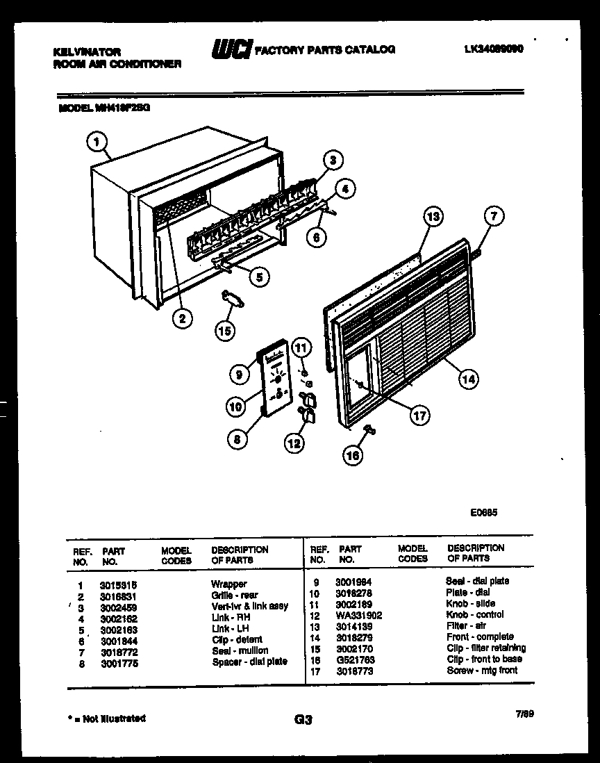 02 - CABINET PARTS