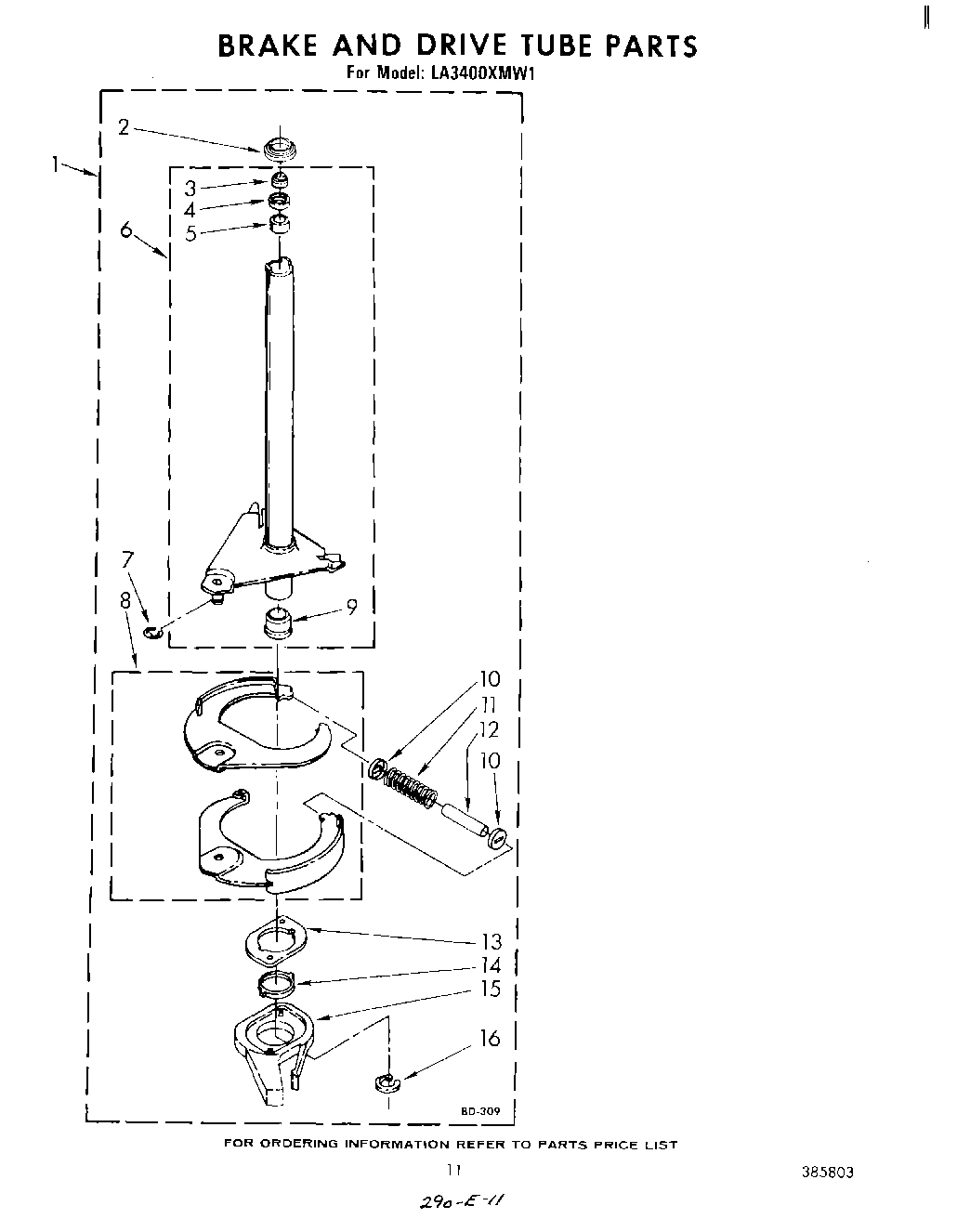 09 - BRAKE AND DRIVE TUBE