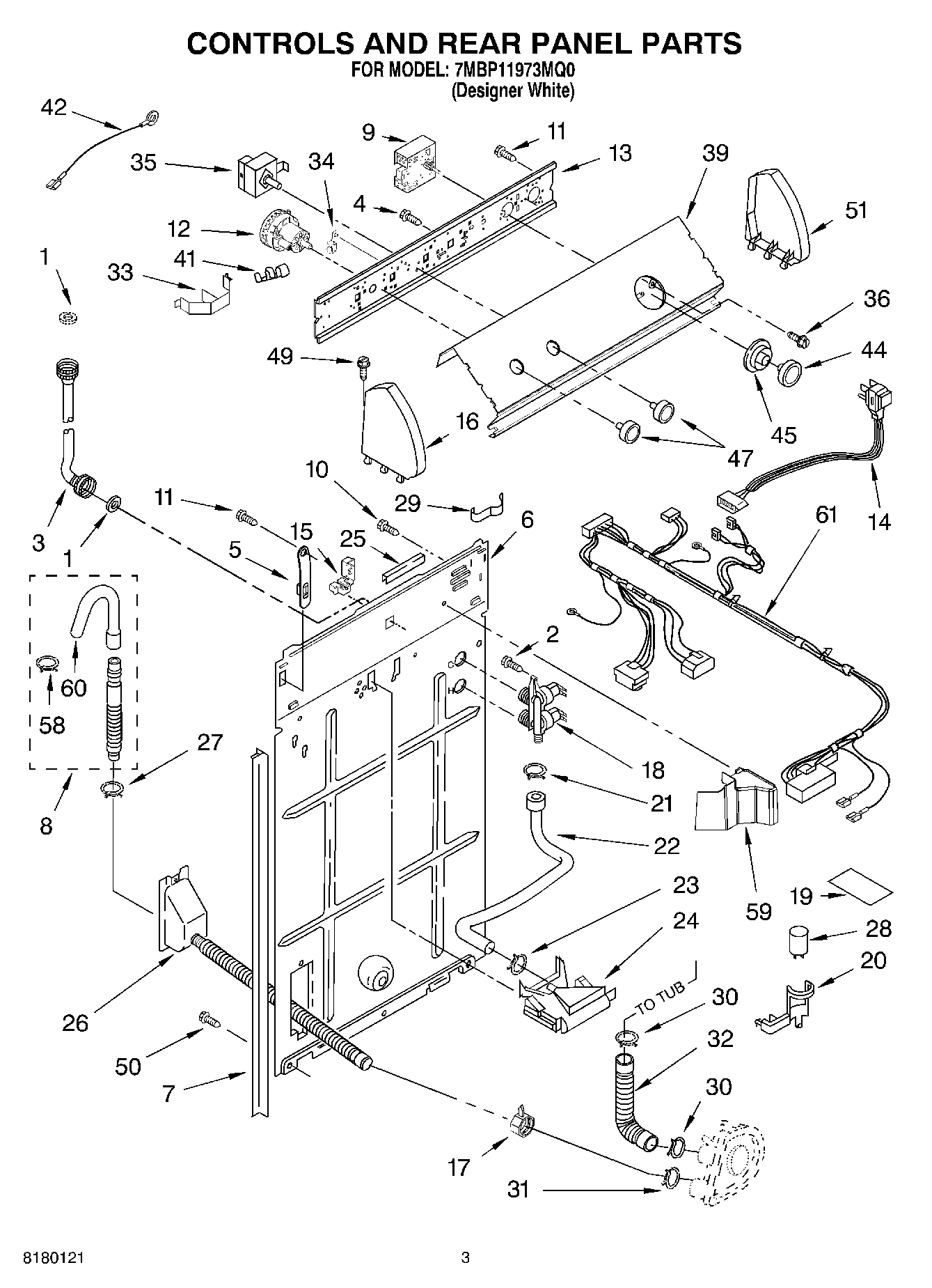 02 - CONTROLS AND REAR PANEL PARTS