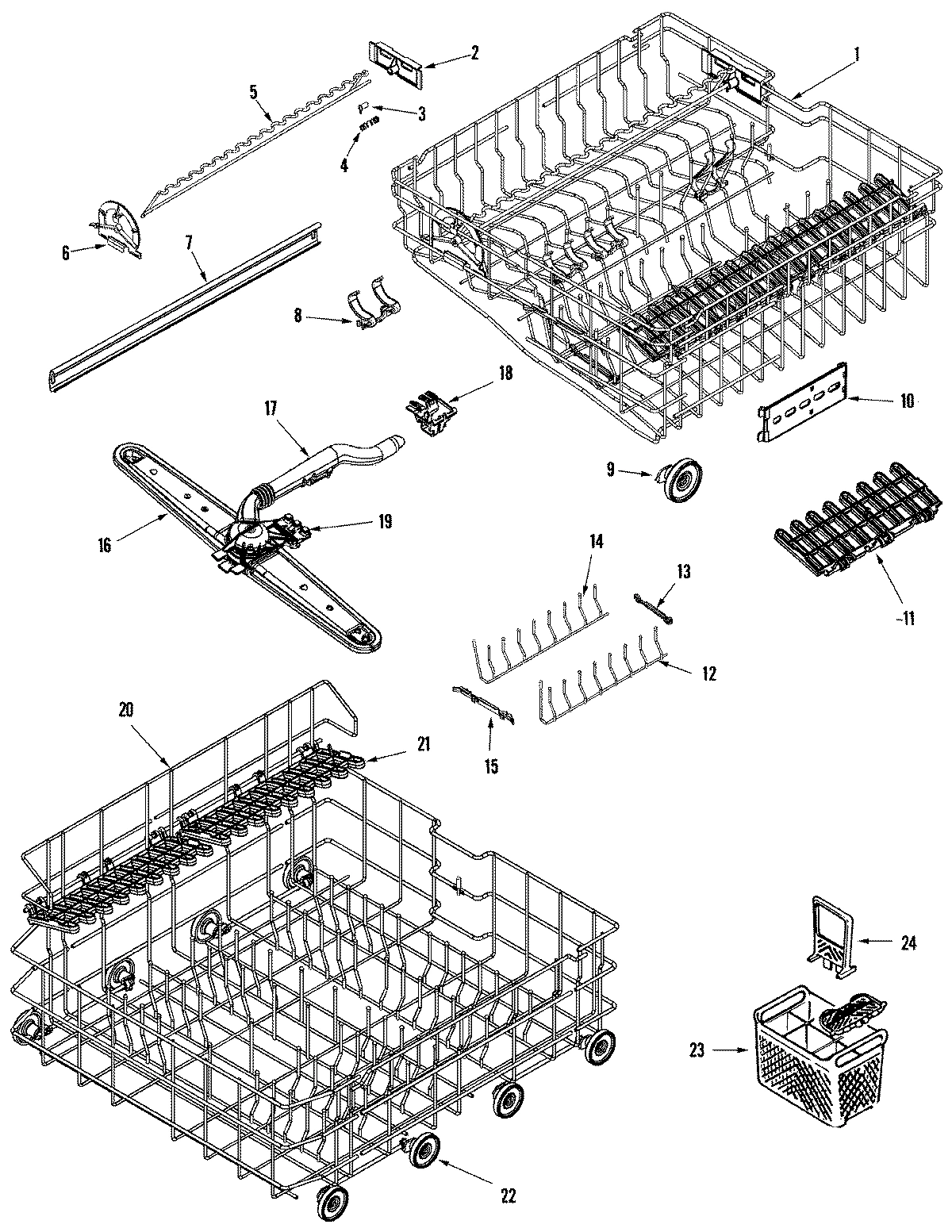 03 - RAIL & RACK ASSEMBLY