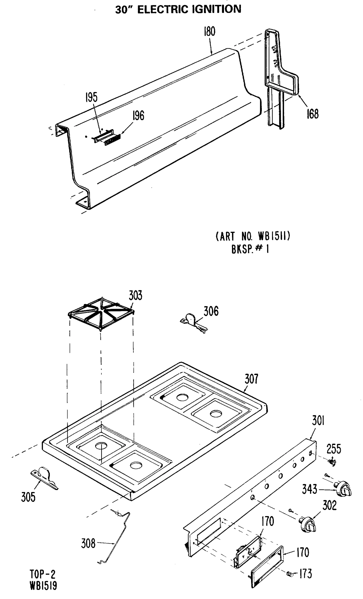 30" ELECTRIC IGNITION
