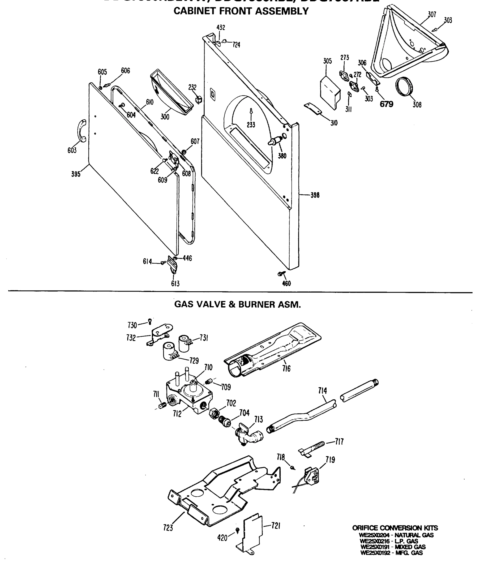 CABINET FRONT ASSEMBLY