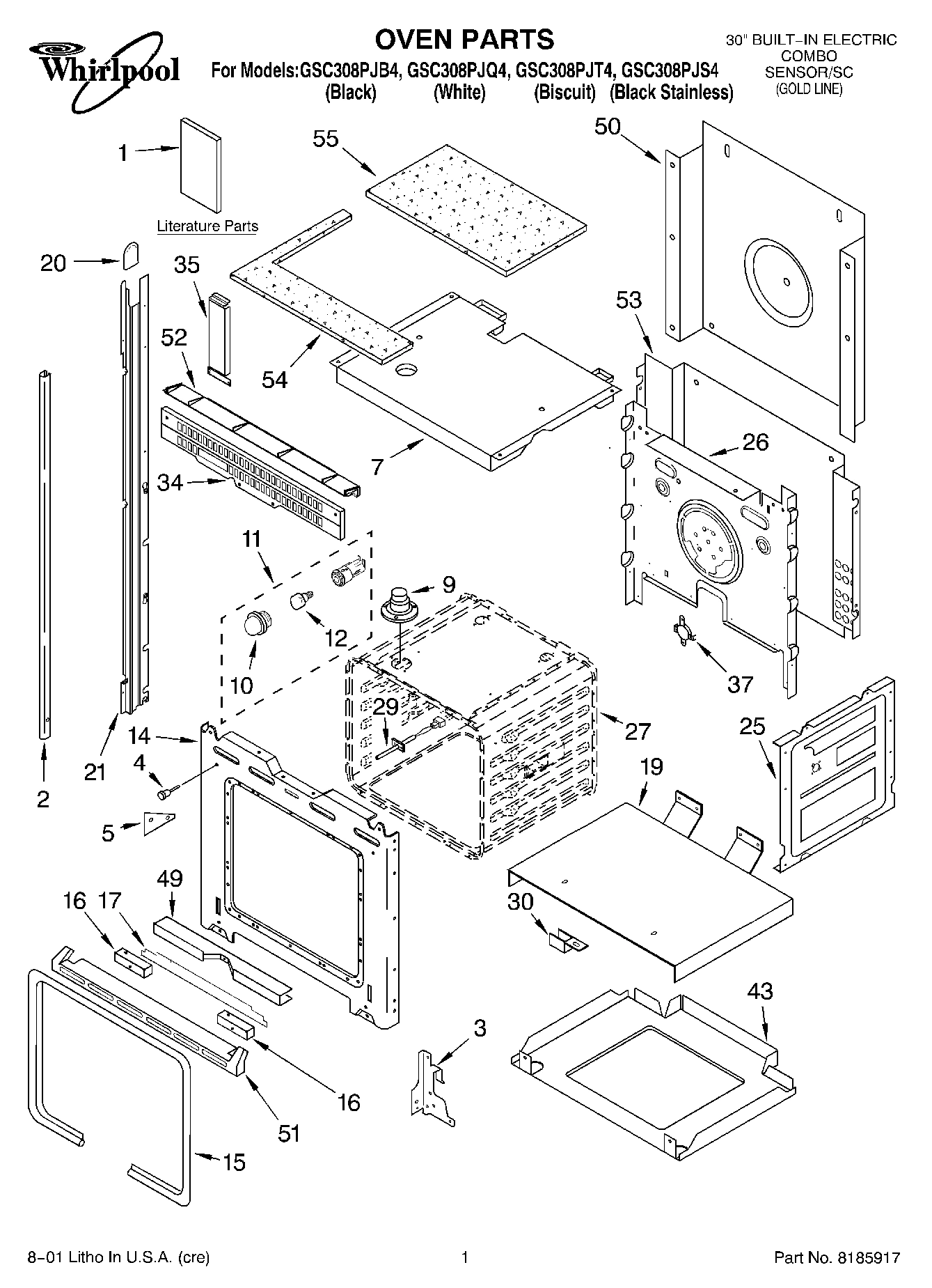 01 - OVEN, LITERATURE