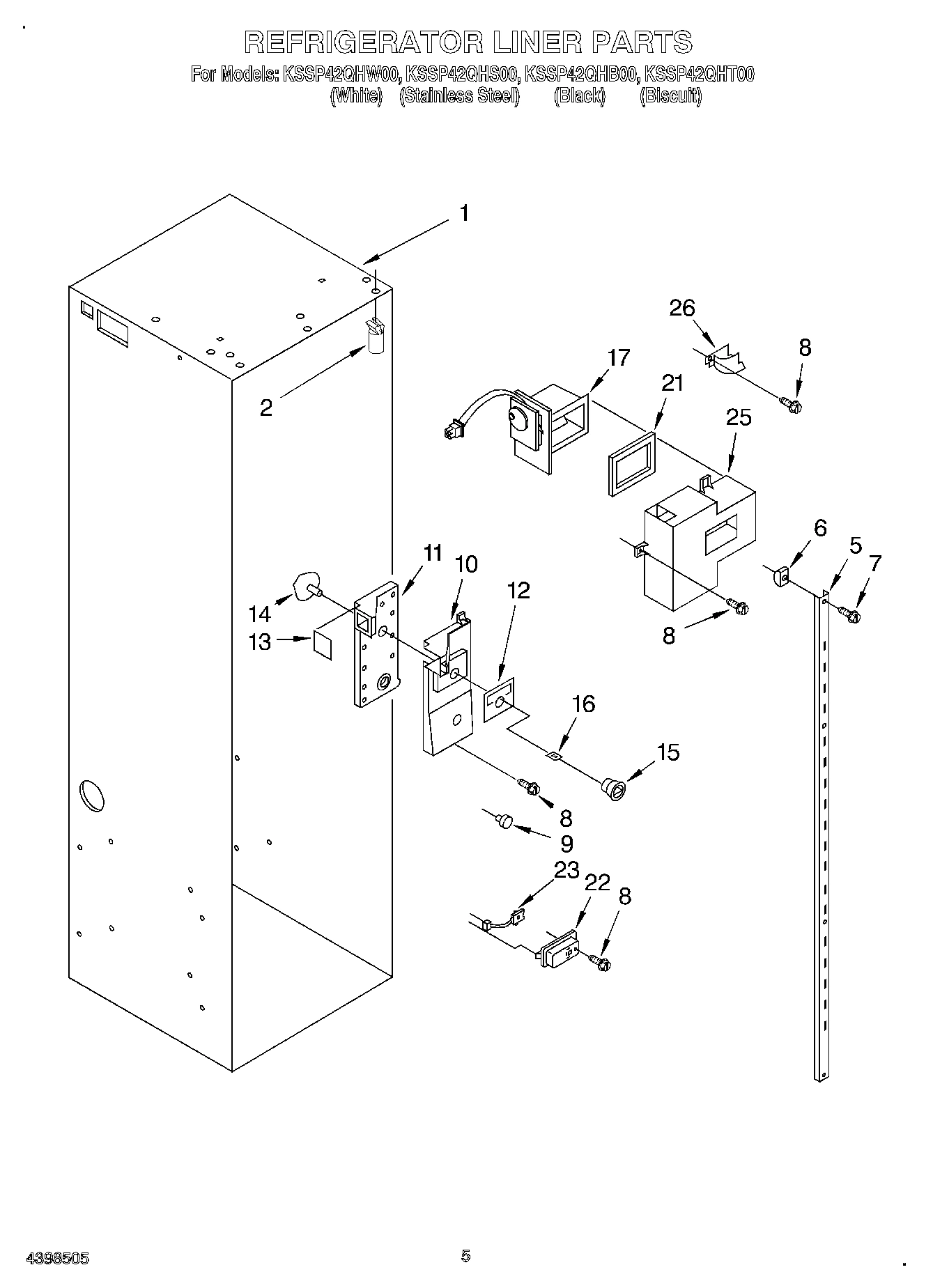 04 - REFRIGERATOR LINER