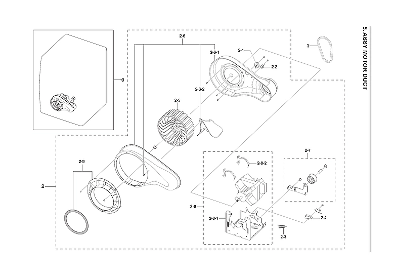 Motor Duct Assembly