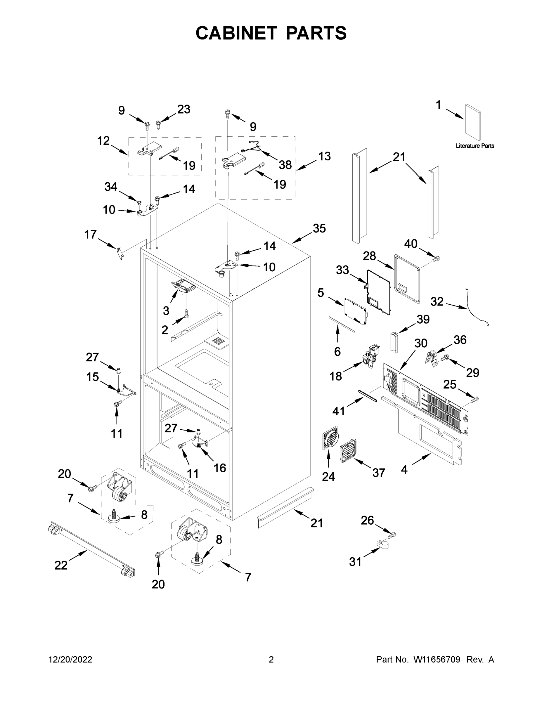 02 - CABINET PARTS