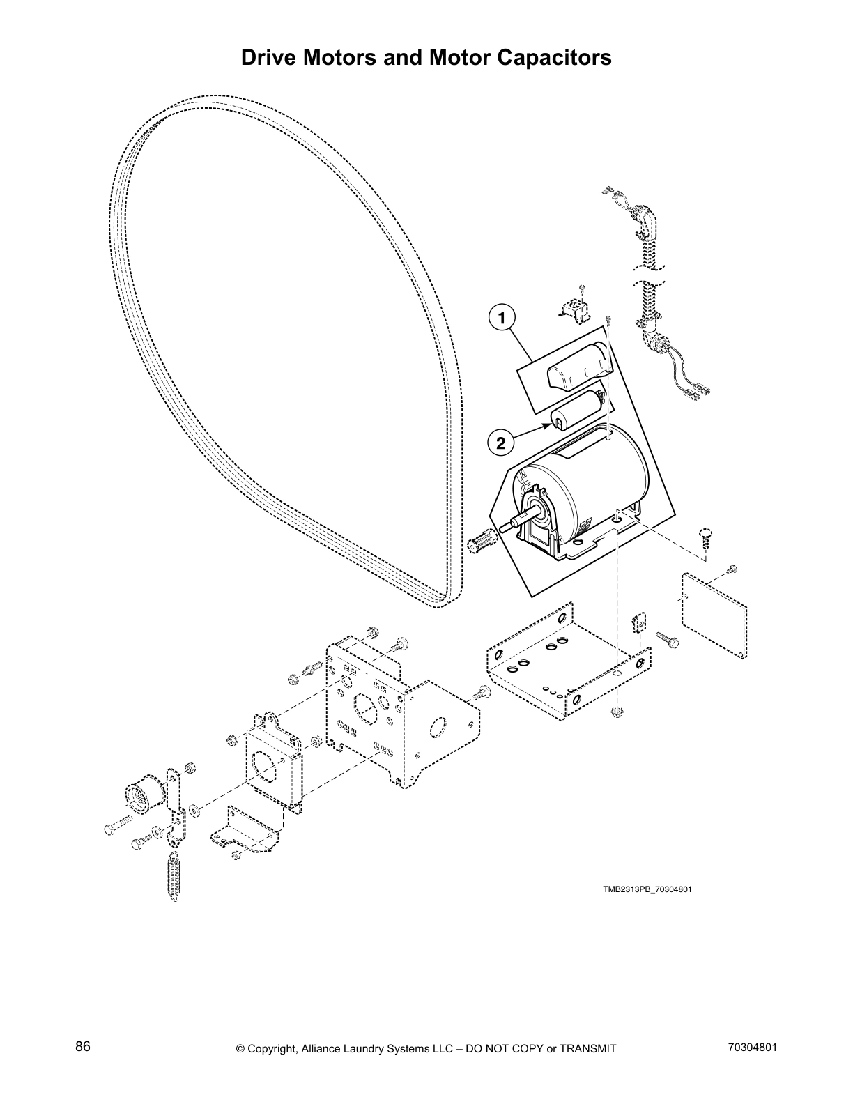 Drive Motors and Motor Capacitors