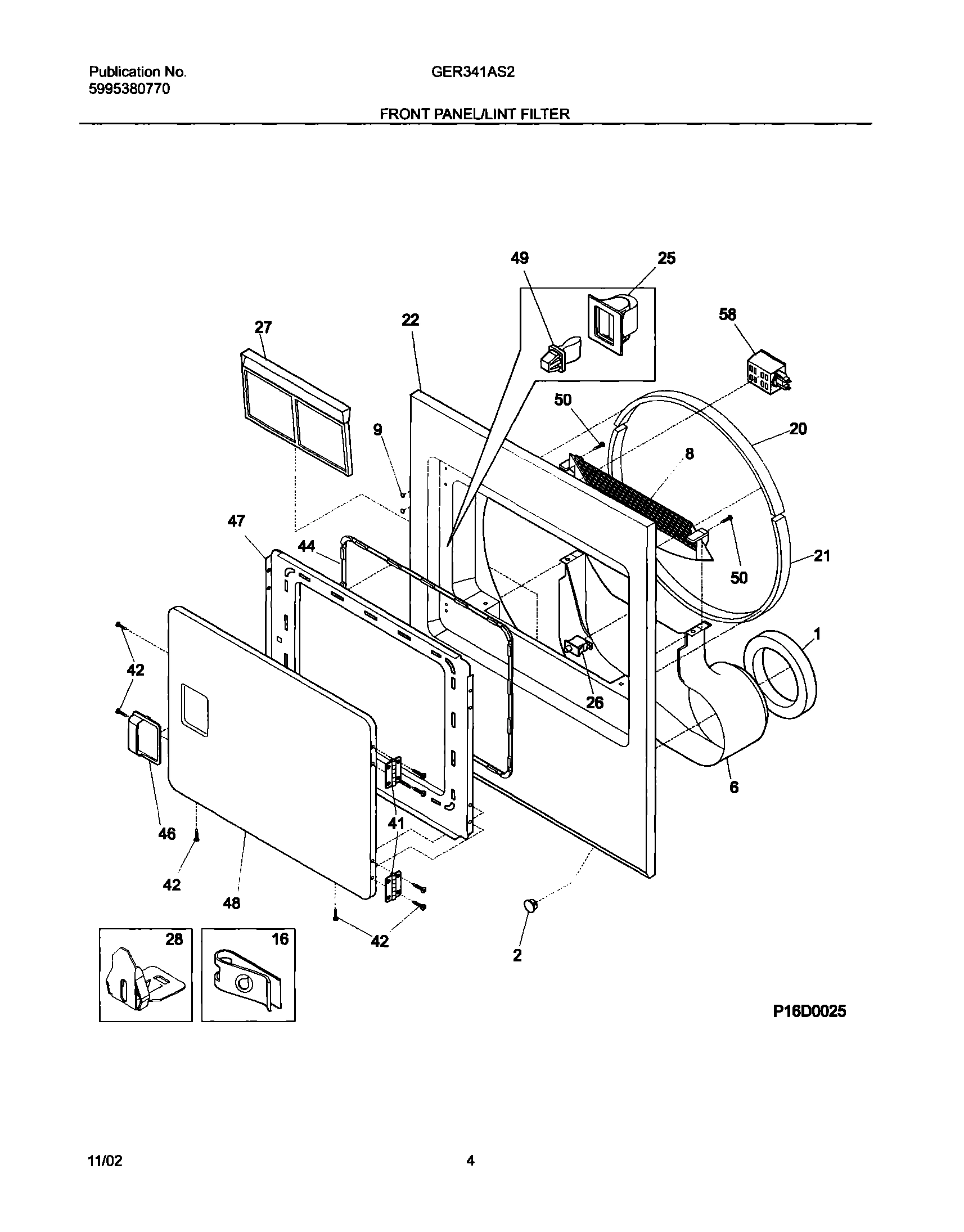 05 - FRONT PANEL/LINT FILTER