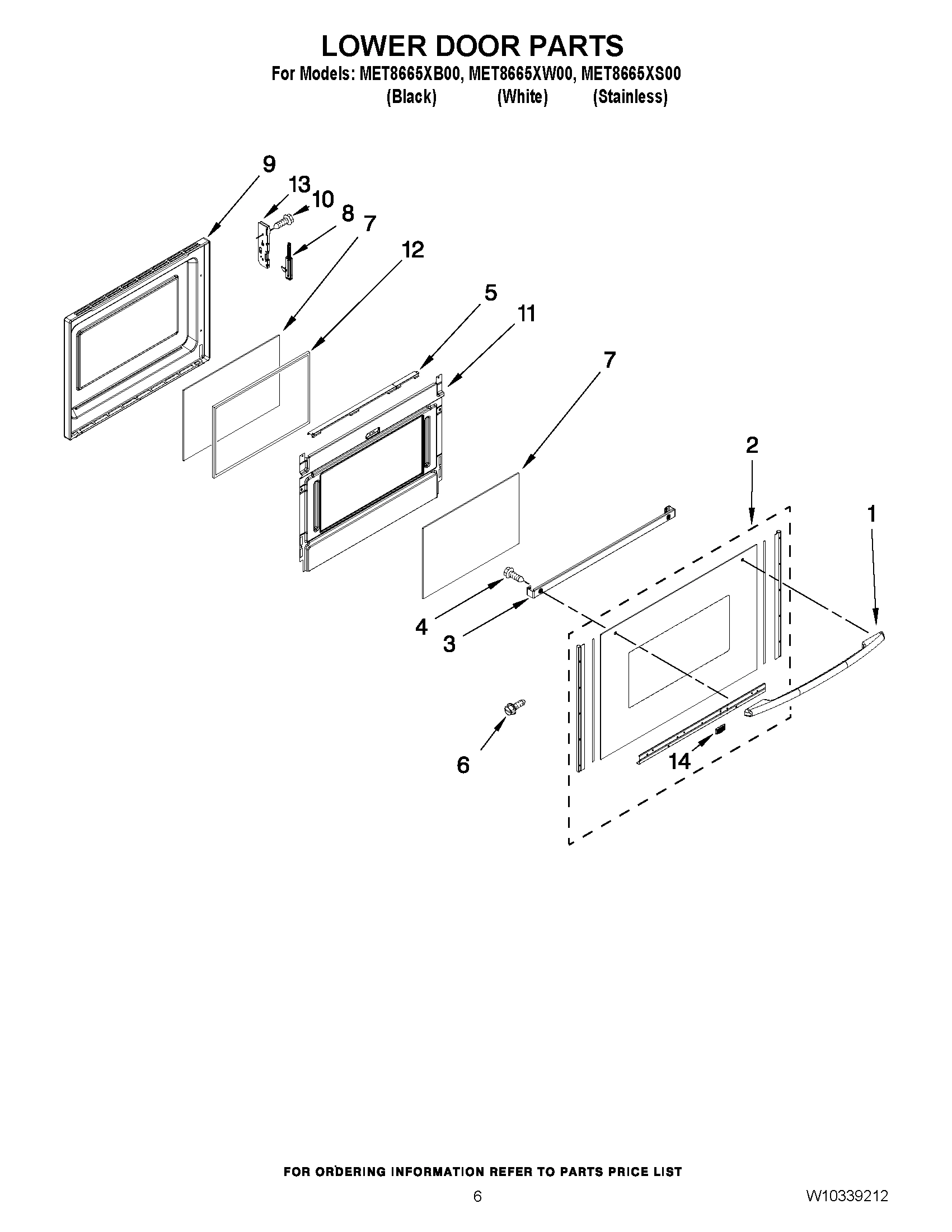 05 - LOWER DOOR PARTS