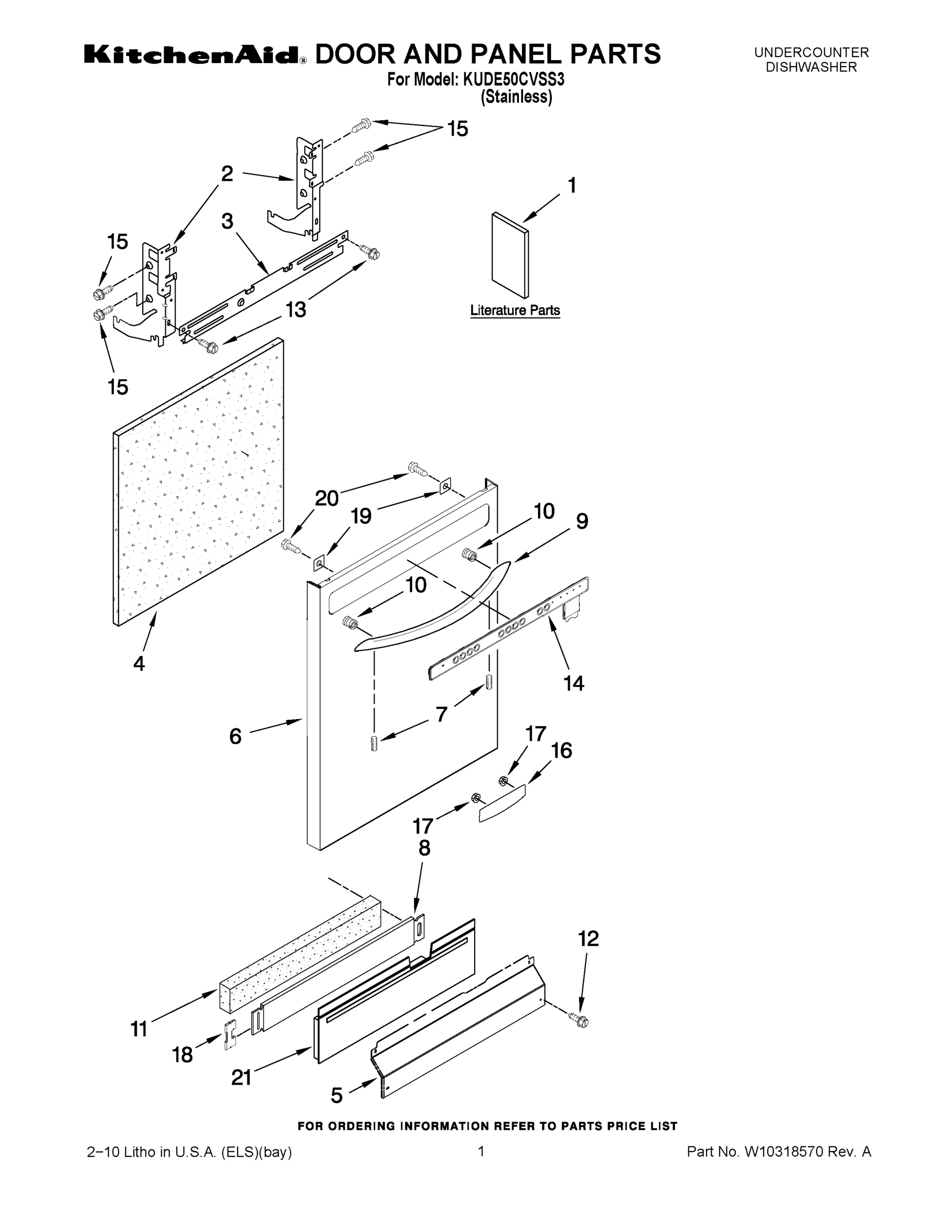 01 - DOOR AND PANEL PARTS