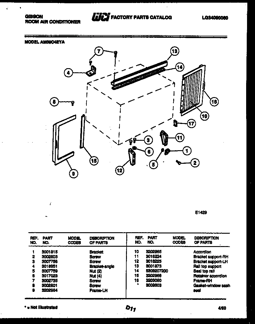 07 - CABINET AND INSTALLATION PARTS
