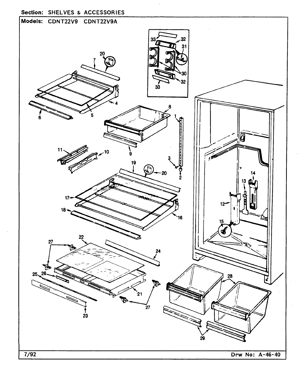 07 - SHELVES & ACCESSORIES