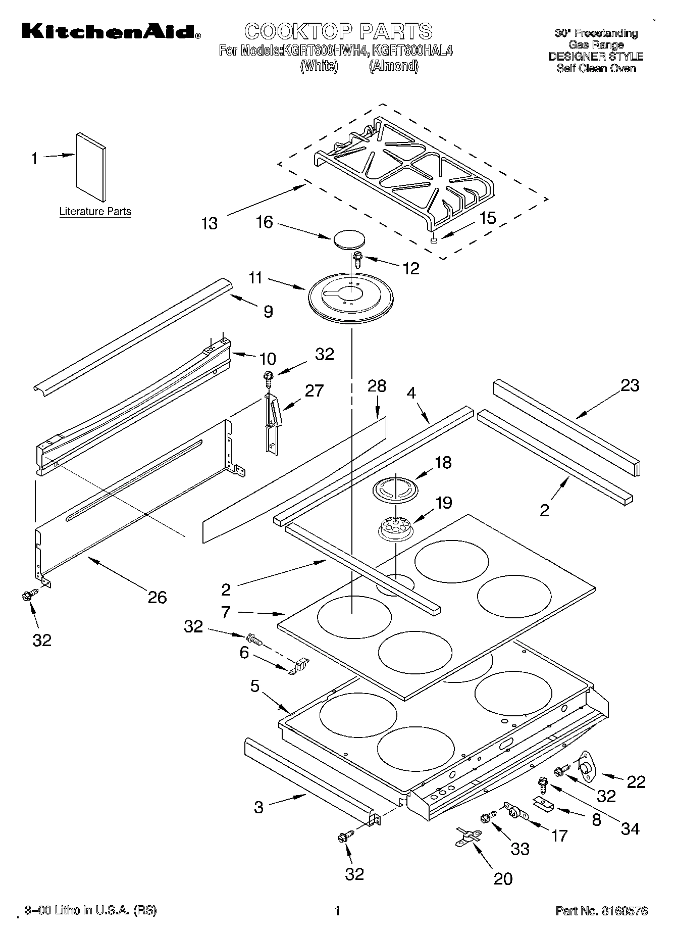 01 - COOKTOP, LITERATURE
