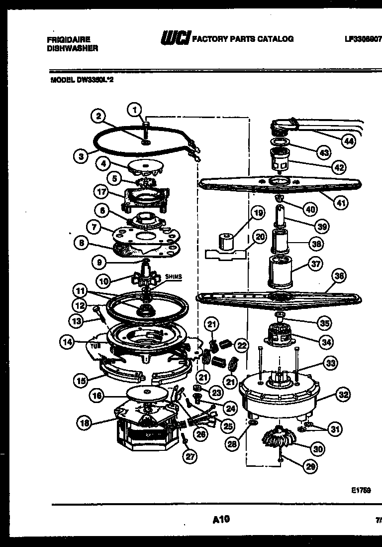 07 - MOTOR PUMP PARTS