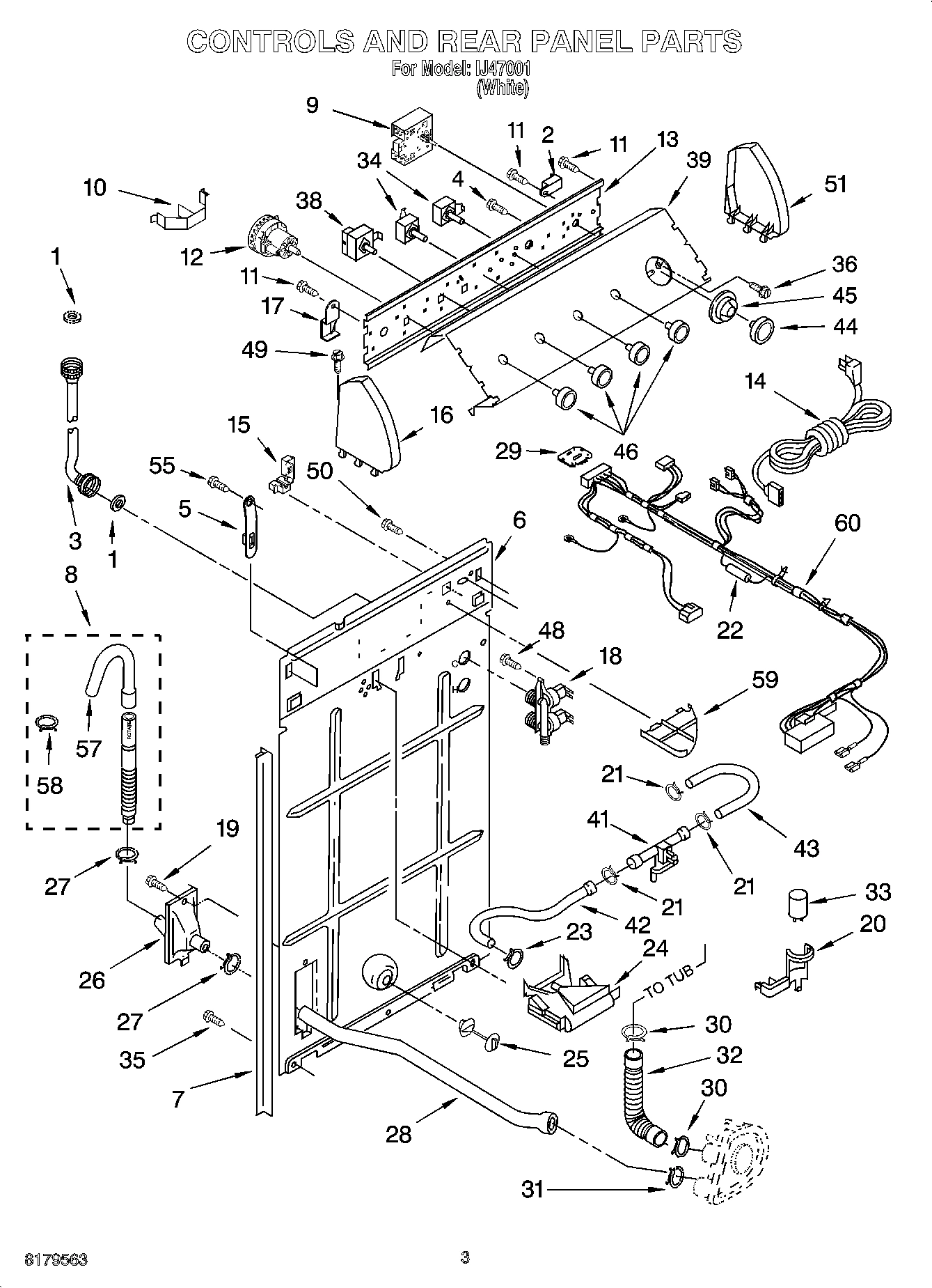 02 - CONTROLS AND REAR PANEL PARTS