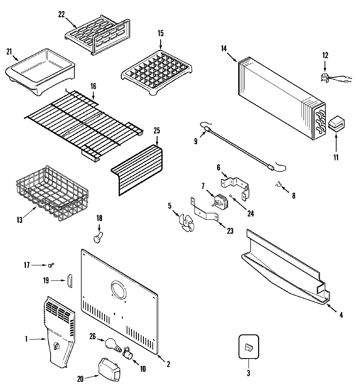 03 - FREEZER COMPARTMENT