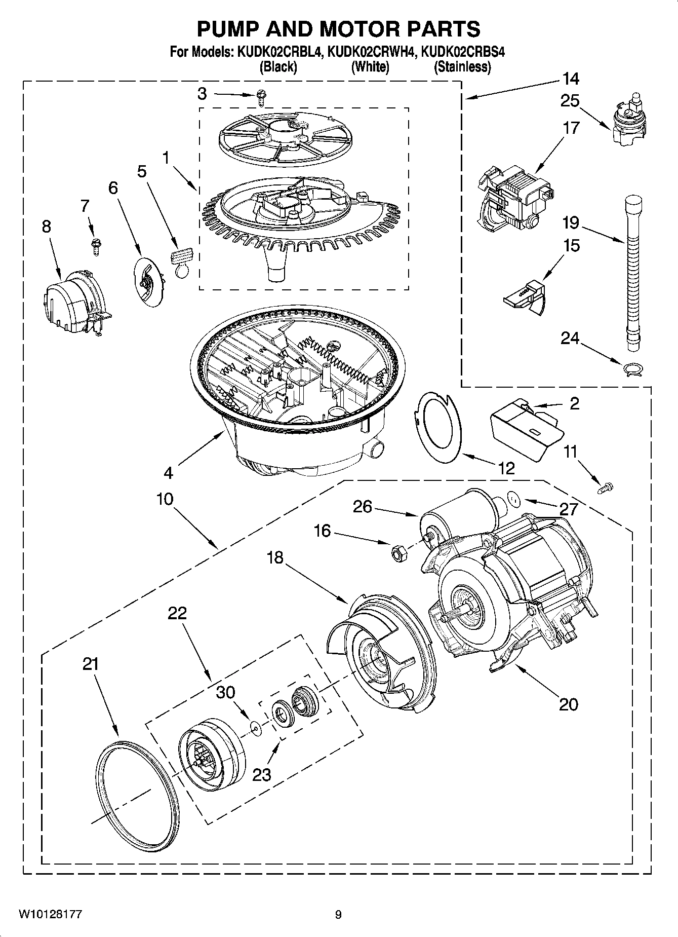 08 - PUMP AND MOTOR PARTS
