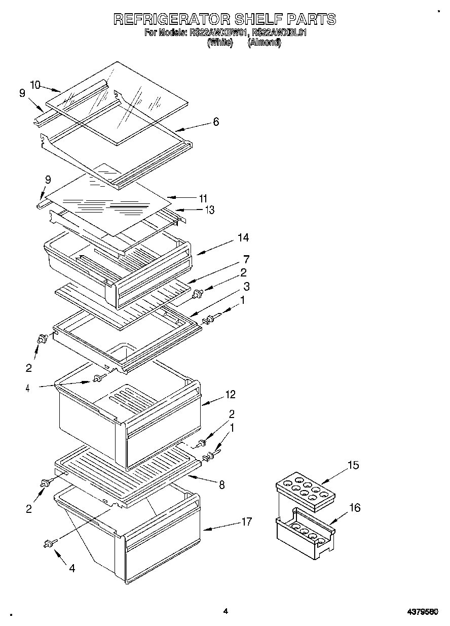 03 - REFRIGERATOR SHELF