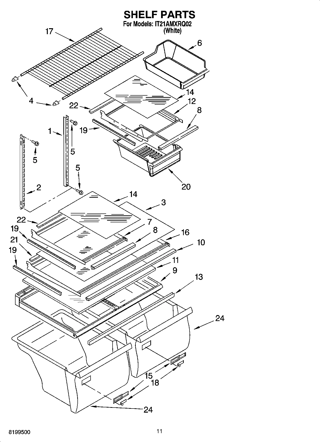 06 - SHELF PARTS, OPTIONAL PARTS