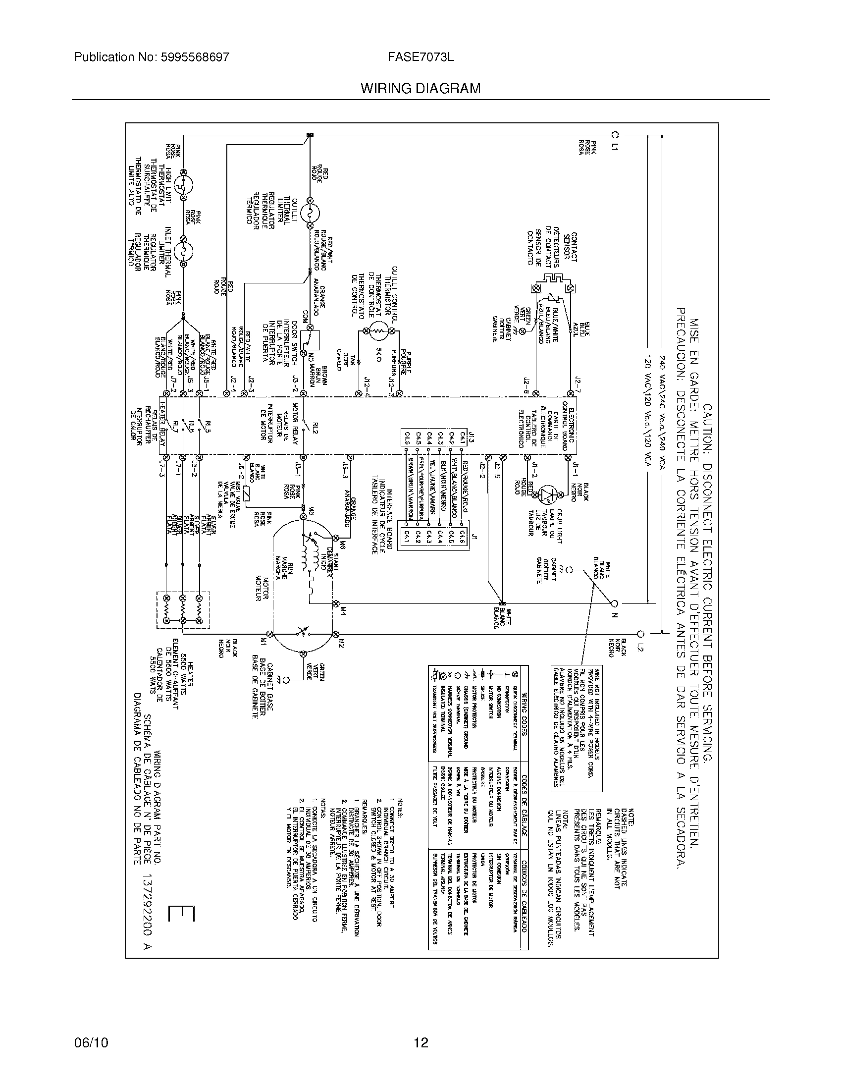 12 - WIRING DIAGRAM