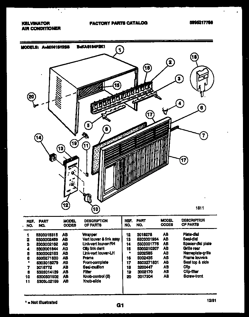 02 - CABINET PARTS