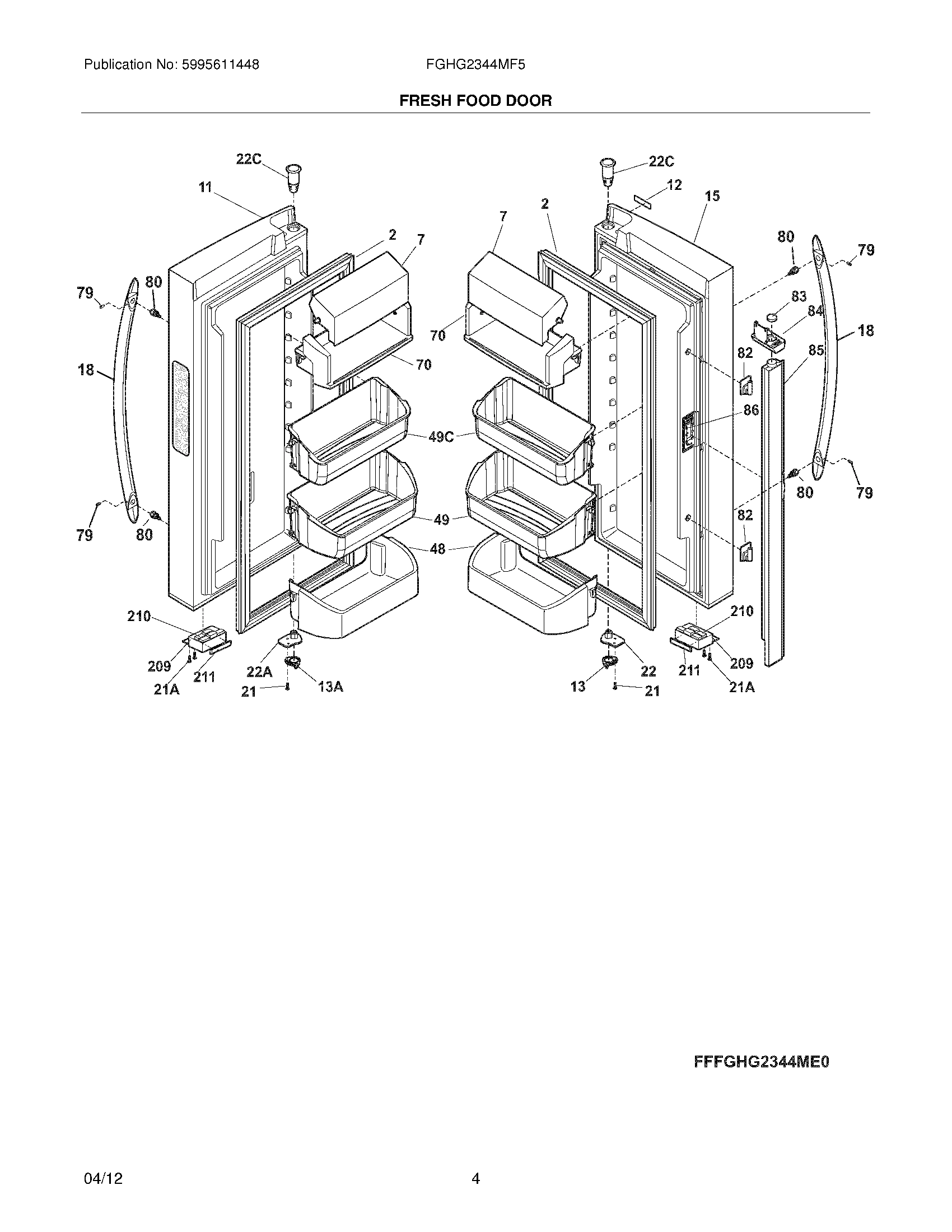 05 - FRESH FOOD DOOR