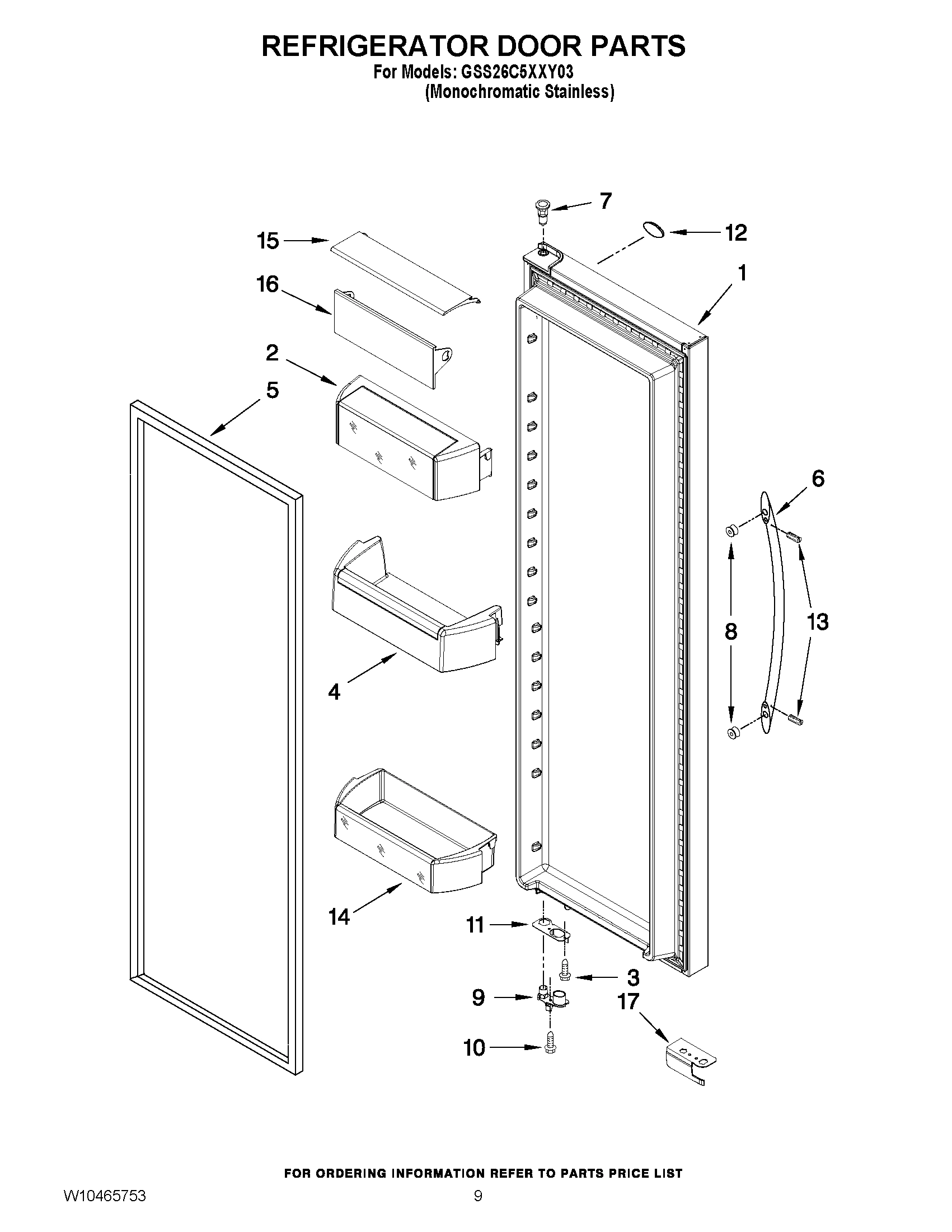 06 - REFRIGERATOR DOOR PARTS