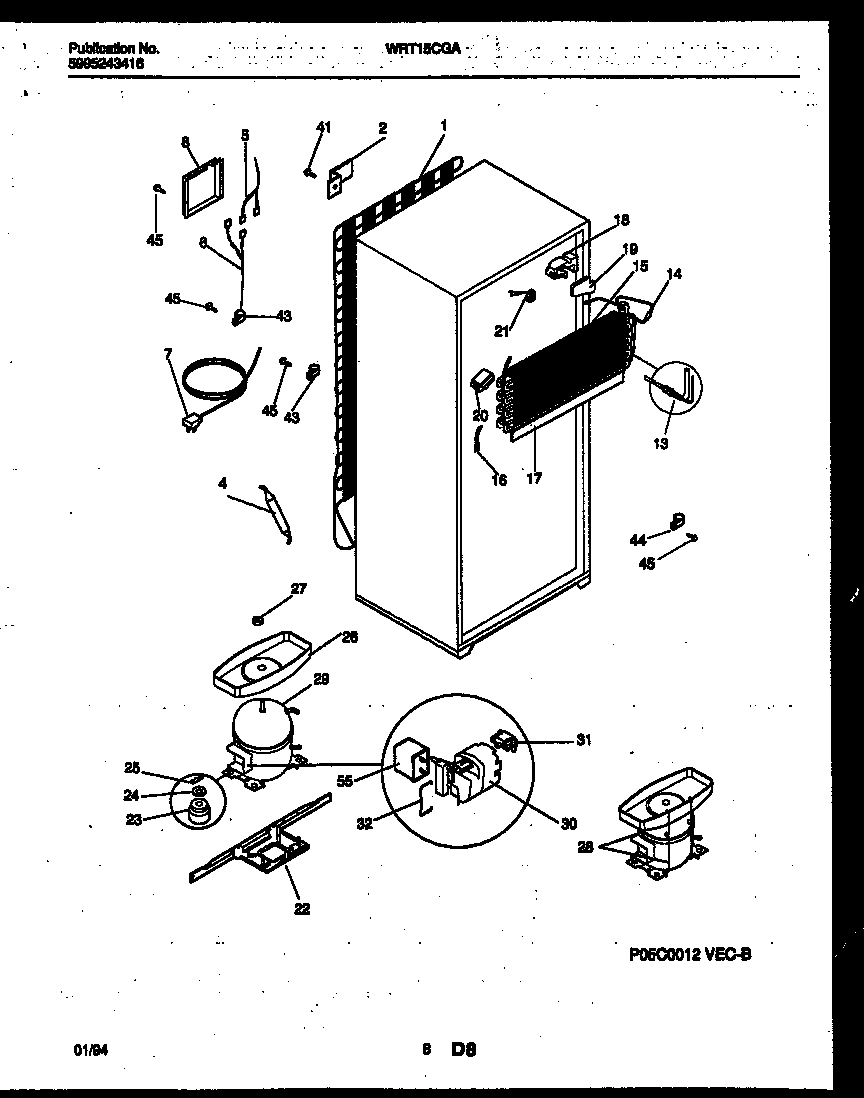 05 - SYSTEM AND AUTOMATIC DEFROST PARTS