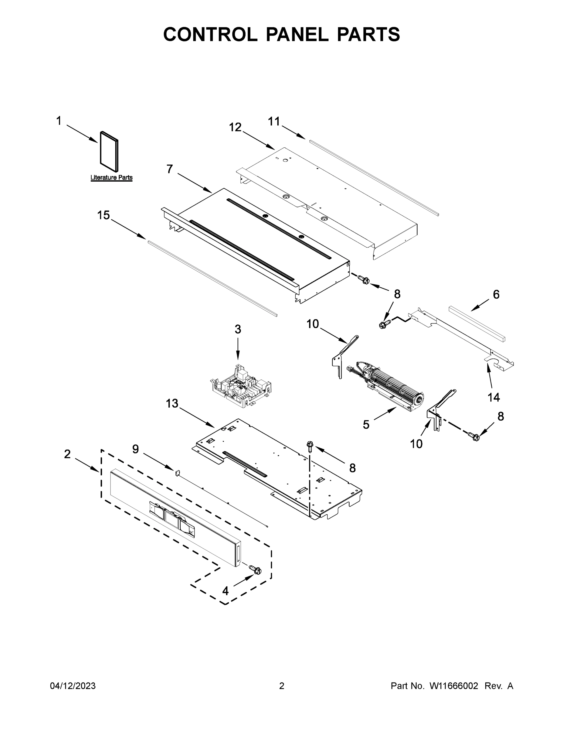 02 - CONTROL PANEL PARTS