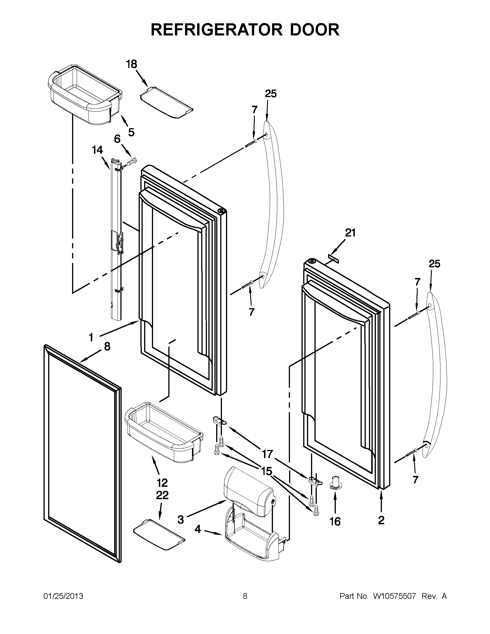 04 - REFRIGERATOR DOOR