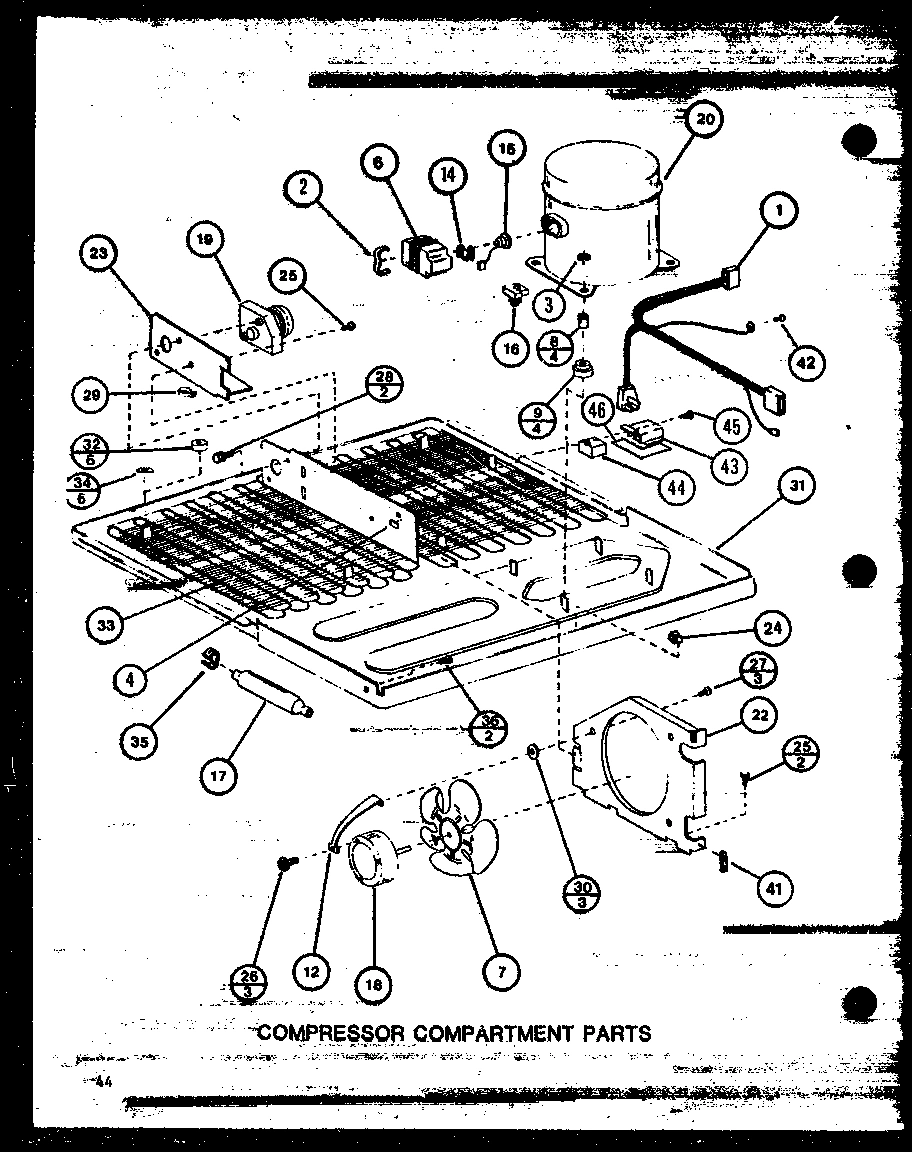 01 - COMPRESSOR COMPARTMENT PARTS