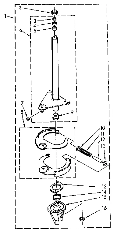 BRAKE AND DRIVE TUBE PARTS