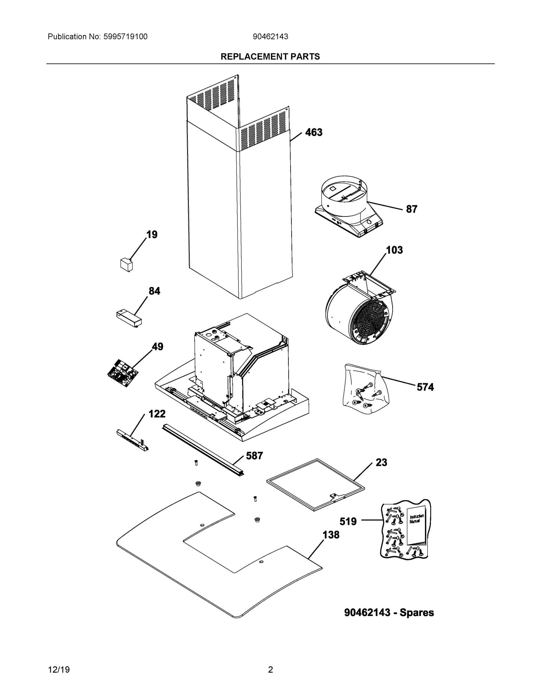02 - REPLACEMENT PARTS