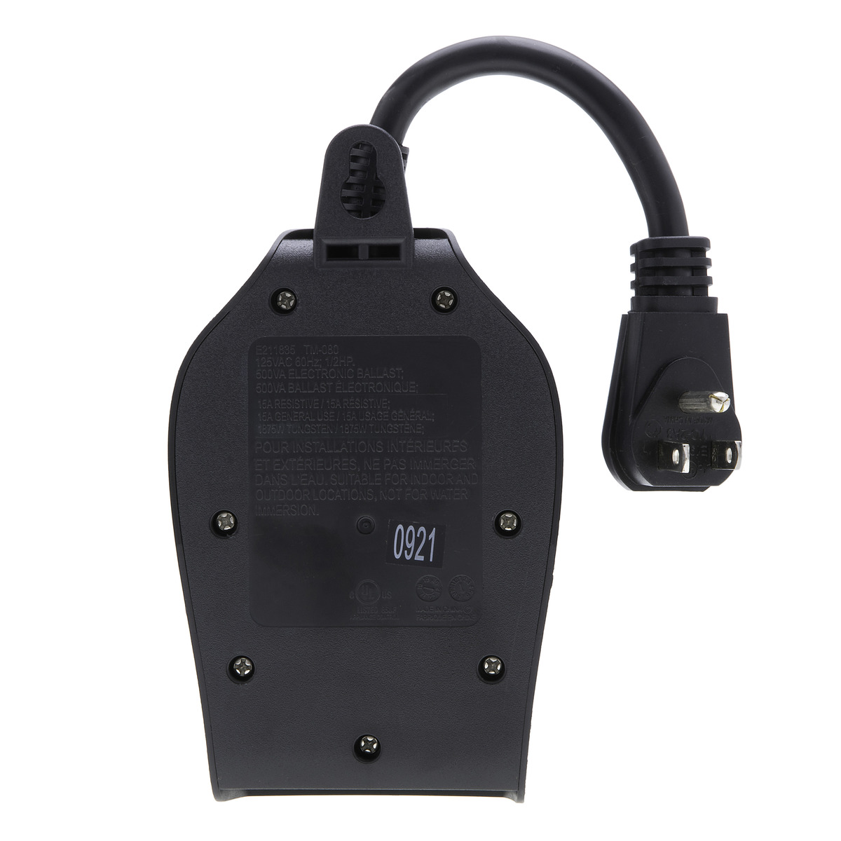 NSI Industries 405B 24-Hour Mechanical Indoor Plug-In 2-Outlet Lighting  Timer
