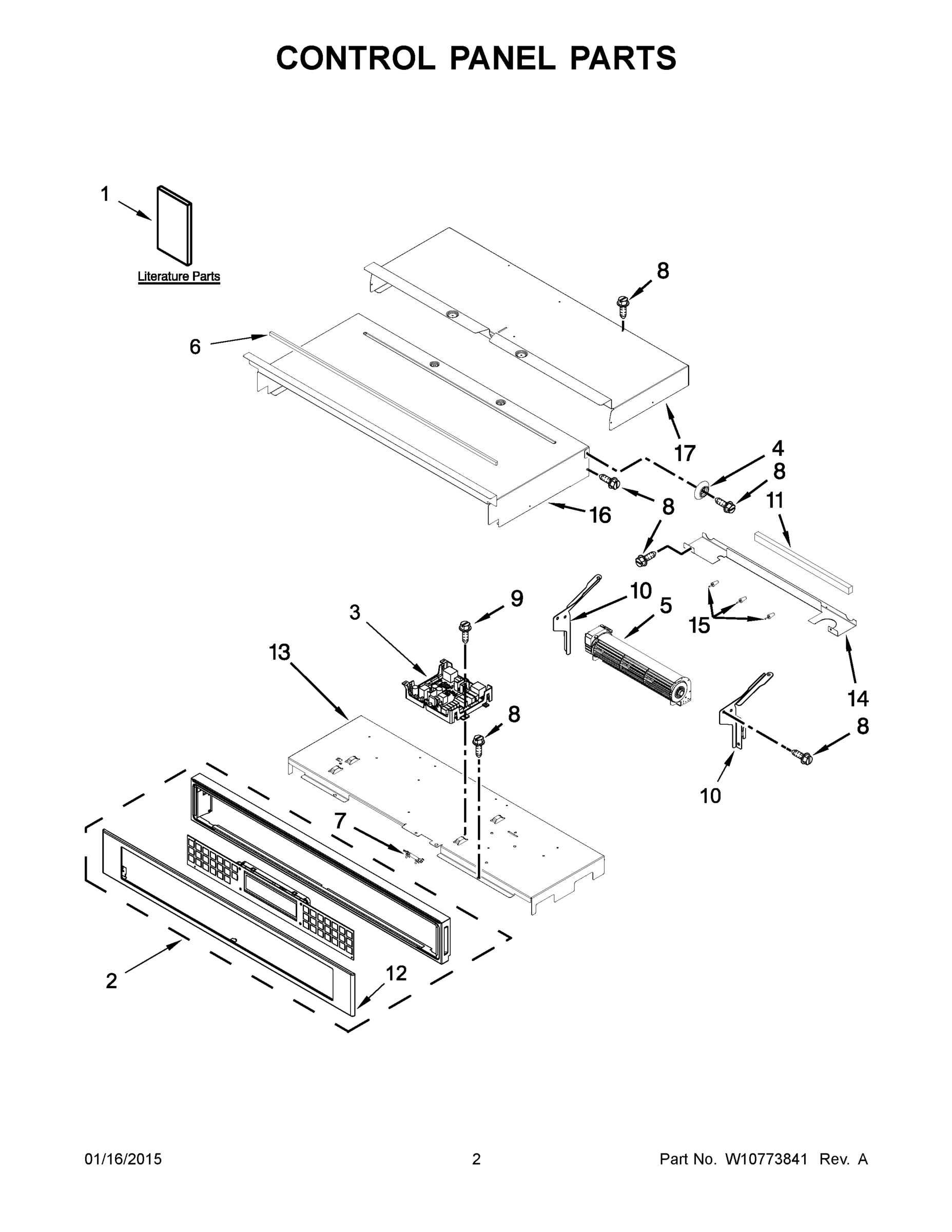 02 - CONTROL PANEL PARTS