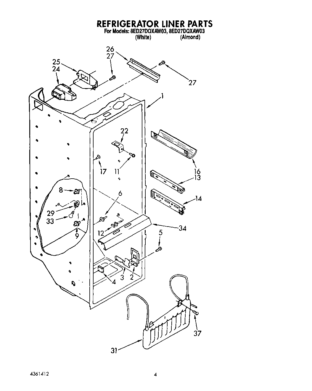 03 - REFRIGERATOR LINER