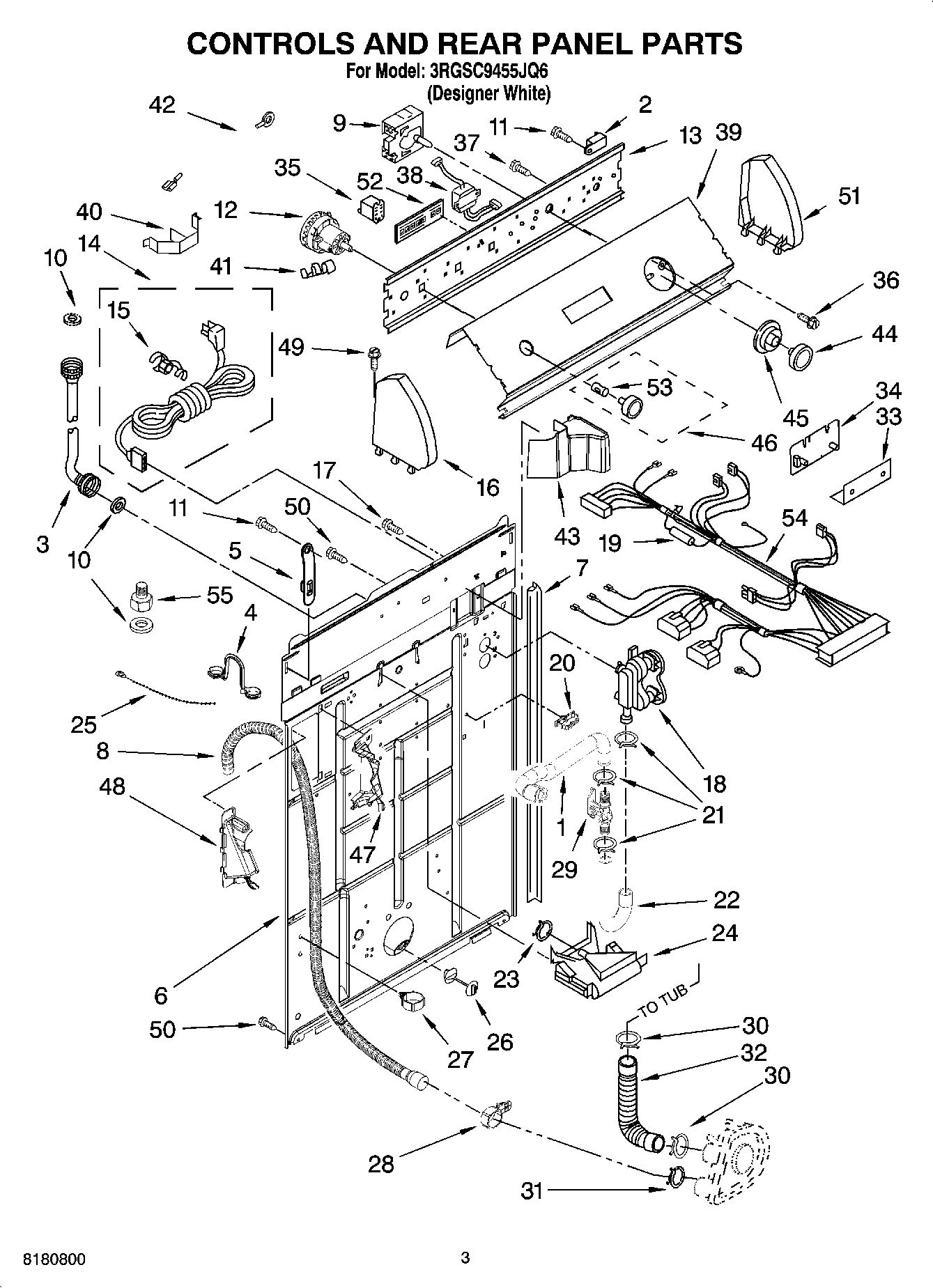 02 - CONTROLS AND REAR PANEL PARTS