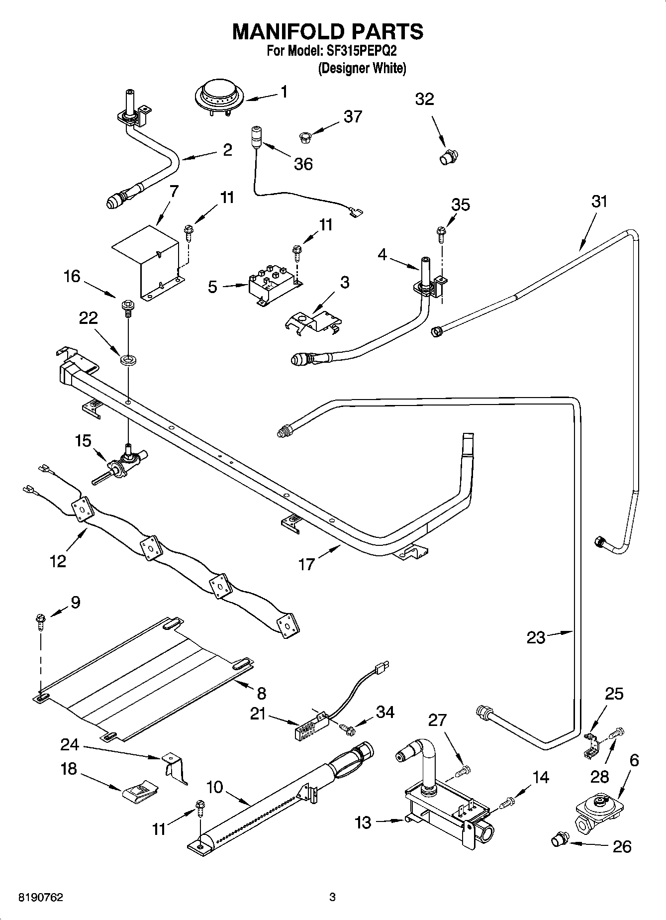 03 - MANIFOLD PARTS