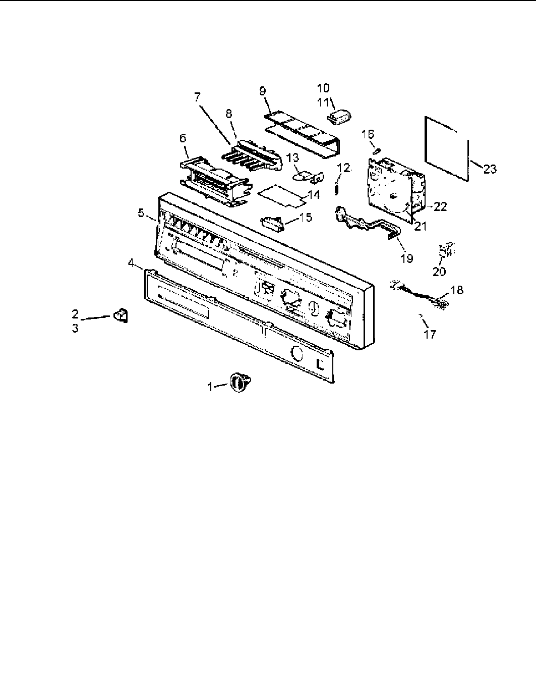 01 - Control Panel Assembly